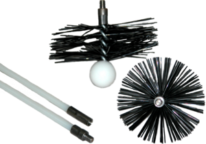 4 ft. x1/4" Nylon Rod, 1/4-20 thread fits PSx/PVx brushes only